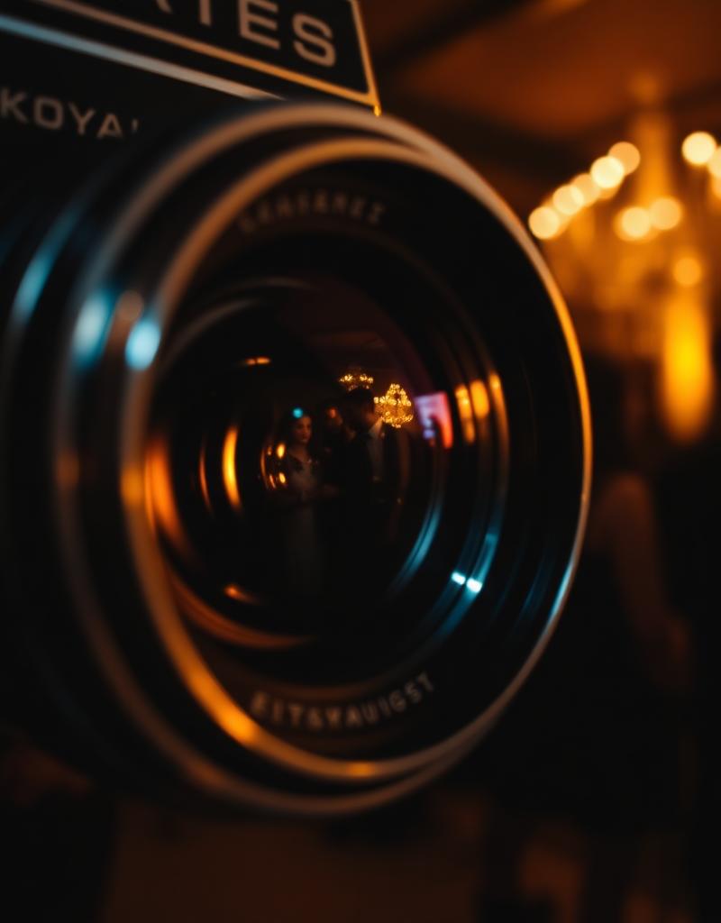 Vintage camera lens